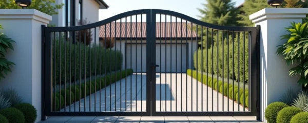 Portail en aluminium