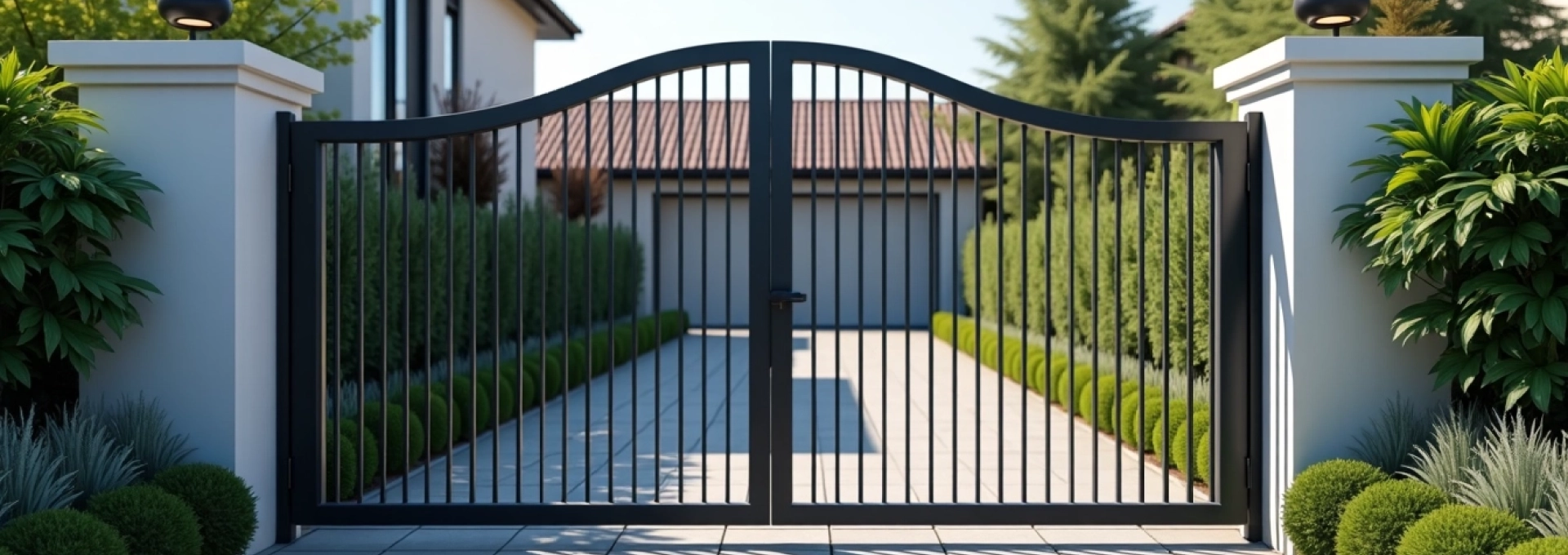 Portail en aluminium